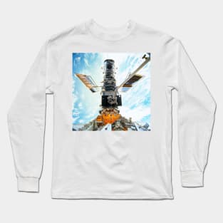 Hubble servicing (R205/0109) Long Sleeve T-Shirt